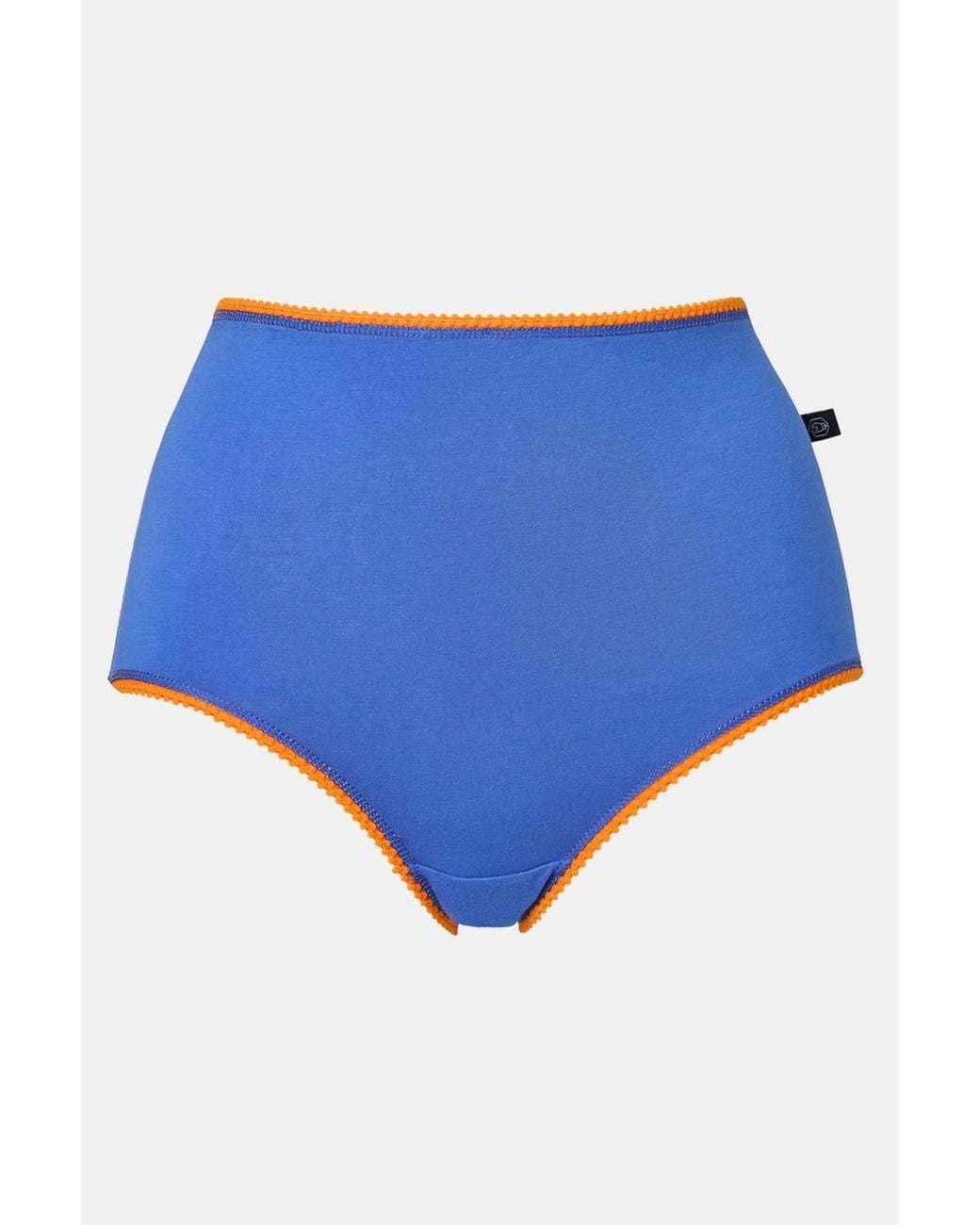 British Boxers Blue "Lucky Dip" Four Pack Full Briefs