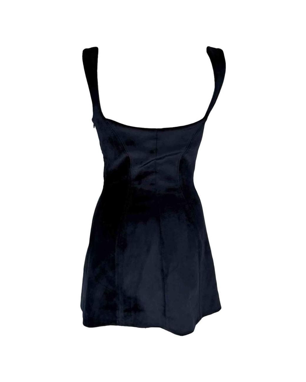 Galvan Blue Preloved London Spire Mini Dress