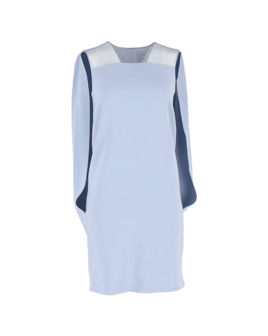 Max Mara Blue Preloved Sospiro Cape Mini Dress