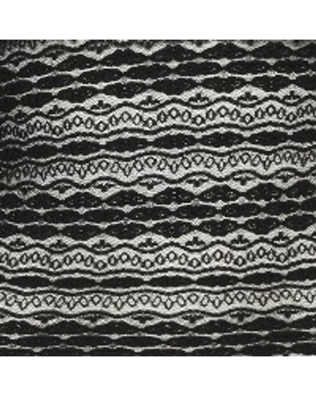 Kaffe Blue Kalorinda Long Sleeve Lace T-Shirt