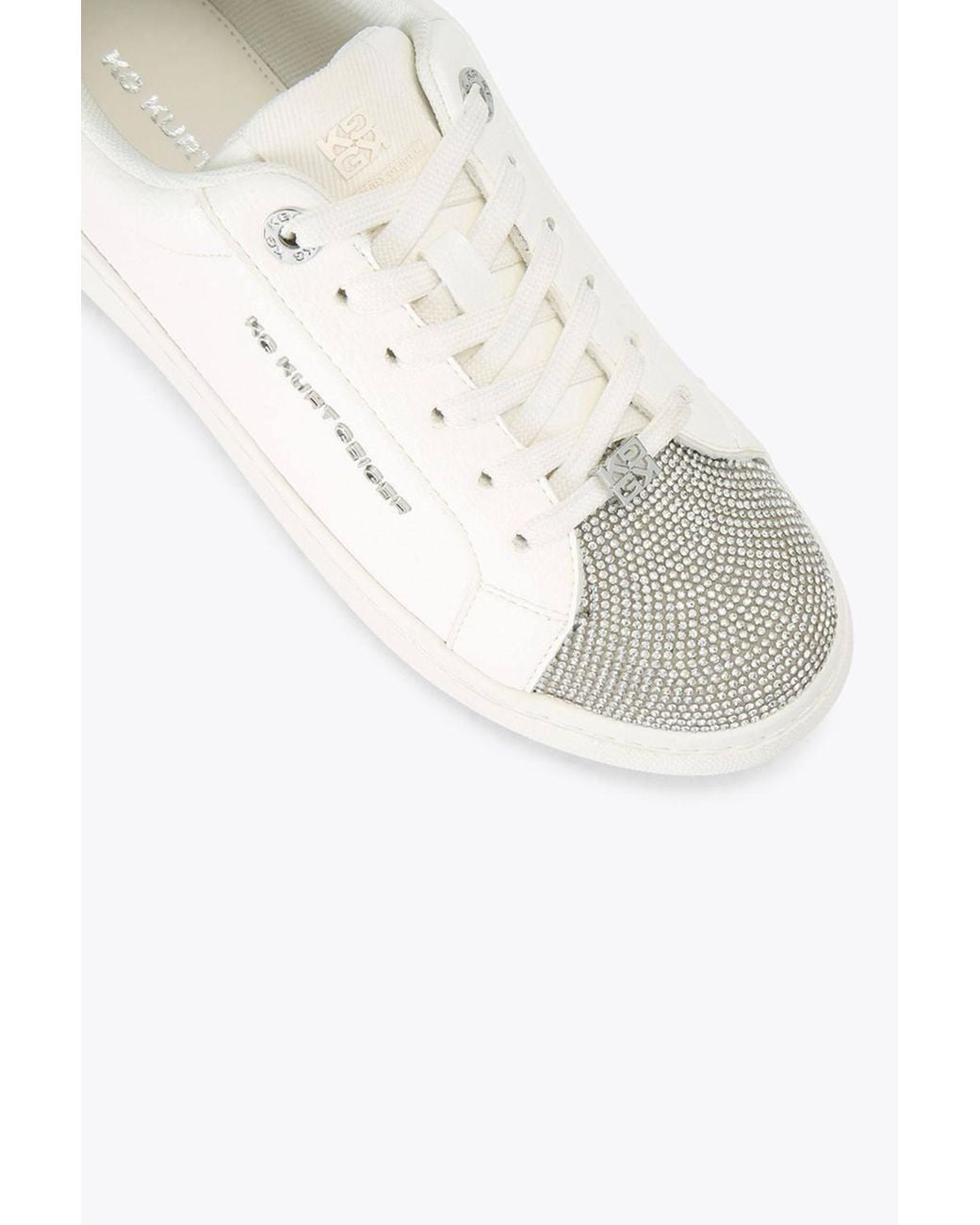 KG by Kurt Geiger White 'Leona' Trainers