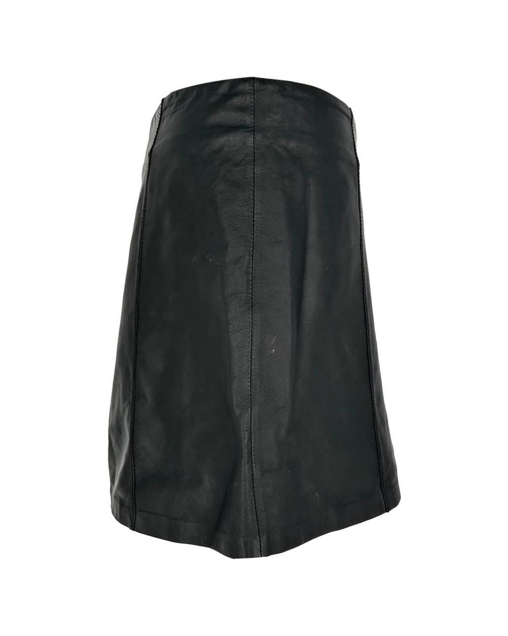 Alexander Wang Gray Preloved T. Mini A-Line Skirt