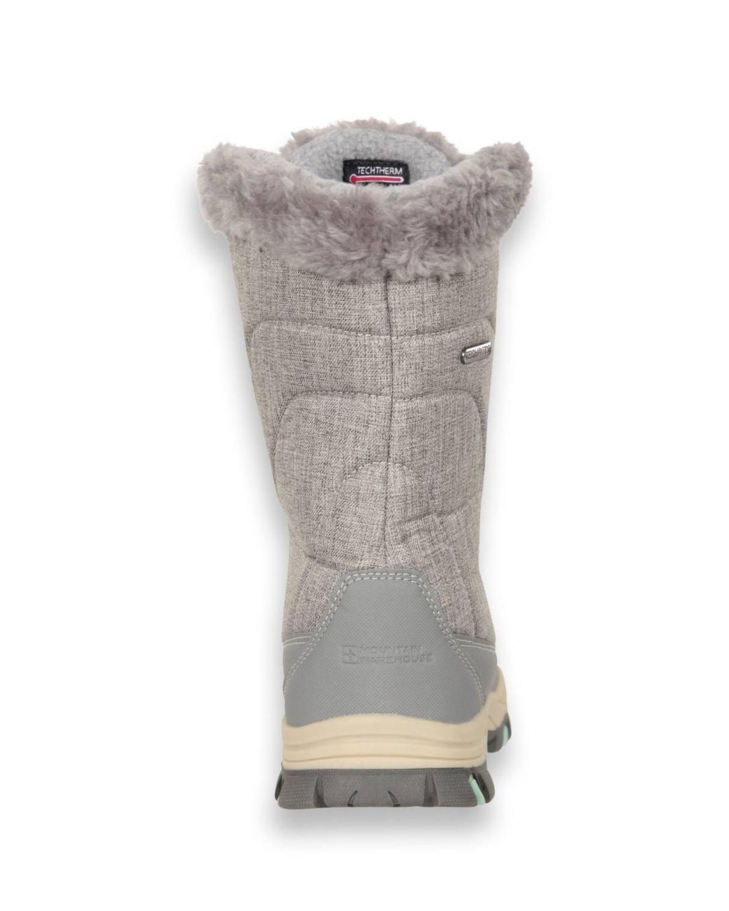 Mountain Warehouse Gray Ohio Snow Boots Winter Walking Snowproof