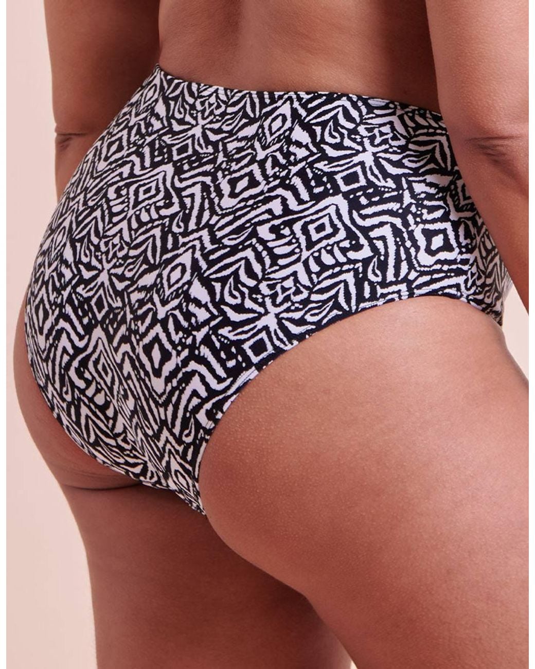 Curvy Kate Blue Wild Horizon High Waist Bikini Briefs Swimwear