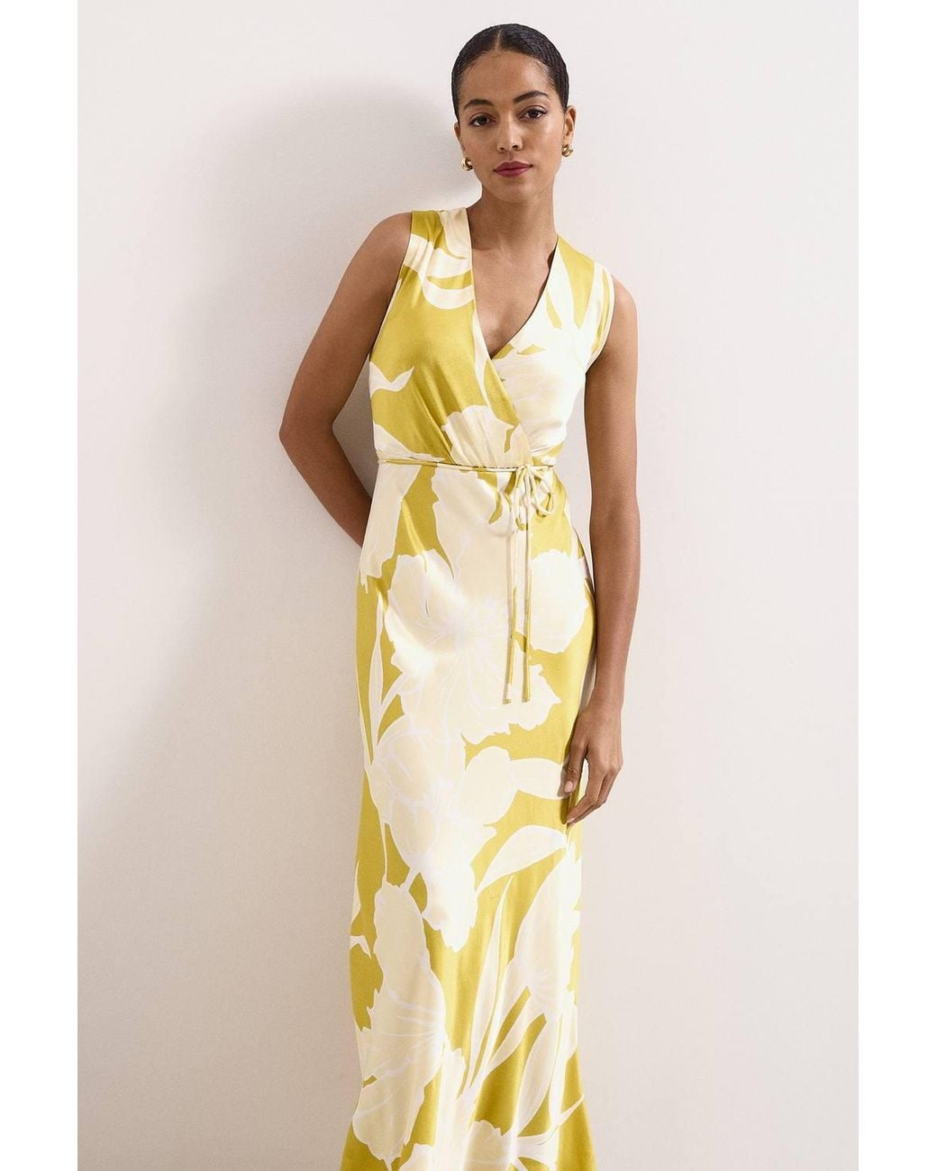 Phase Eight Metallic Petite Paula Maxi Dress