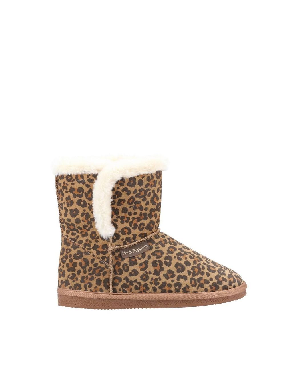 Hush Puppies Brown 'Ashleigh' Classic Slippers