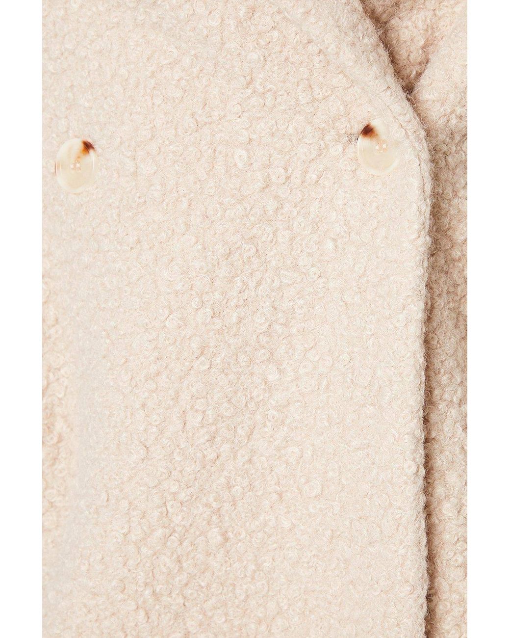 Dorothy Perkins Natural Curve Teddy Boyfriend Coat