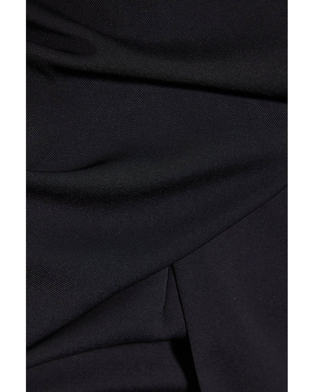 MissPap Blue Tailored Twist Skort Romper