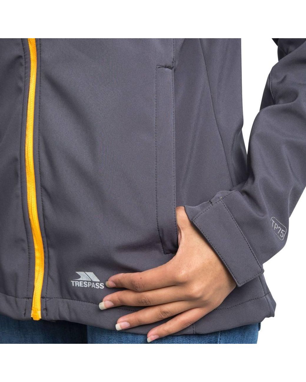Trespass Purple Lorina Waterproof Softshell Jacket