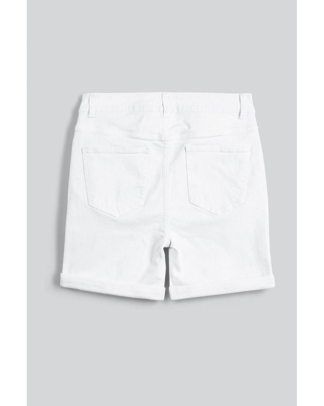 Enorsia Gray Denim Shorts