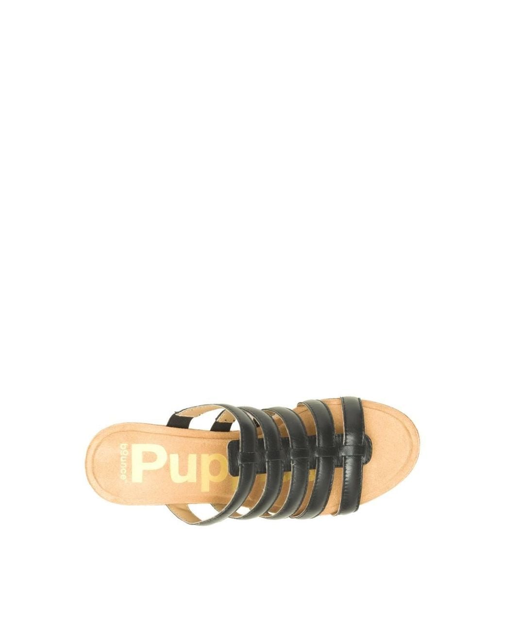Hush Puppies Black Willow Slide
