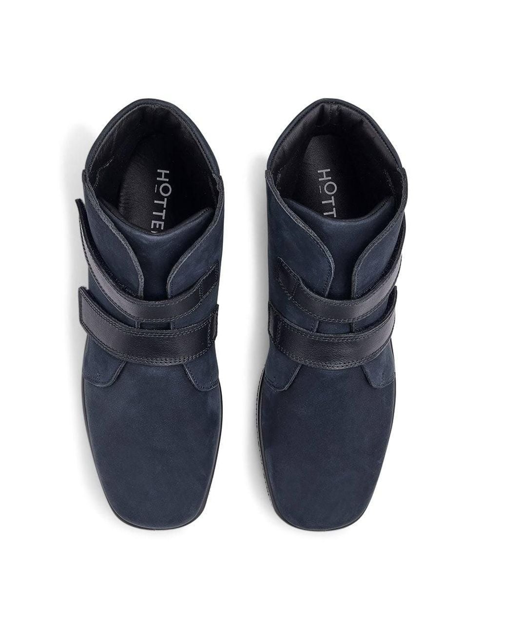 Hotter Blue Wide Fit 'Astra' Ankle Boots