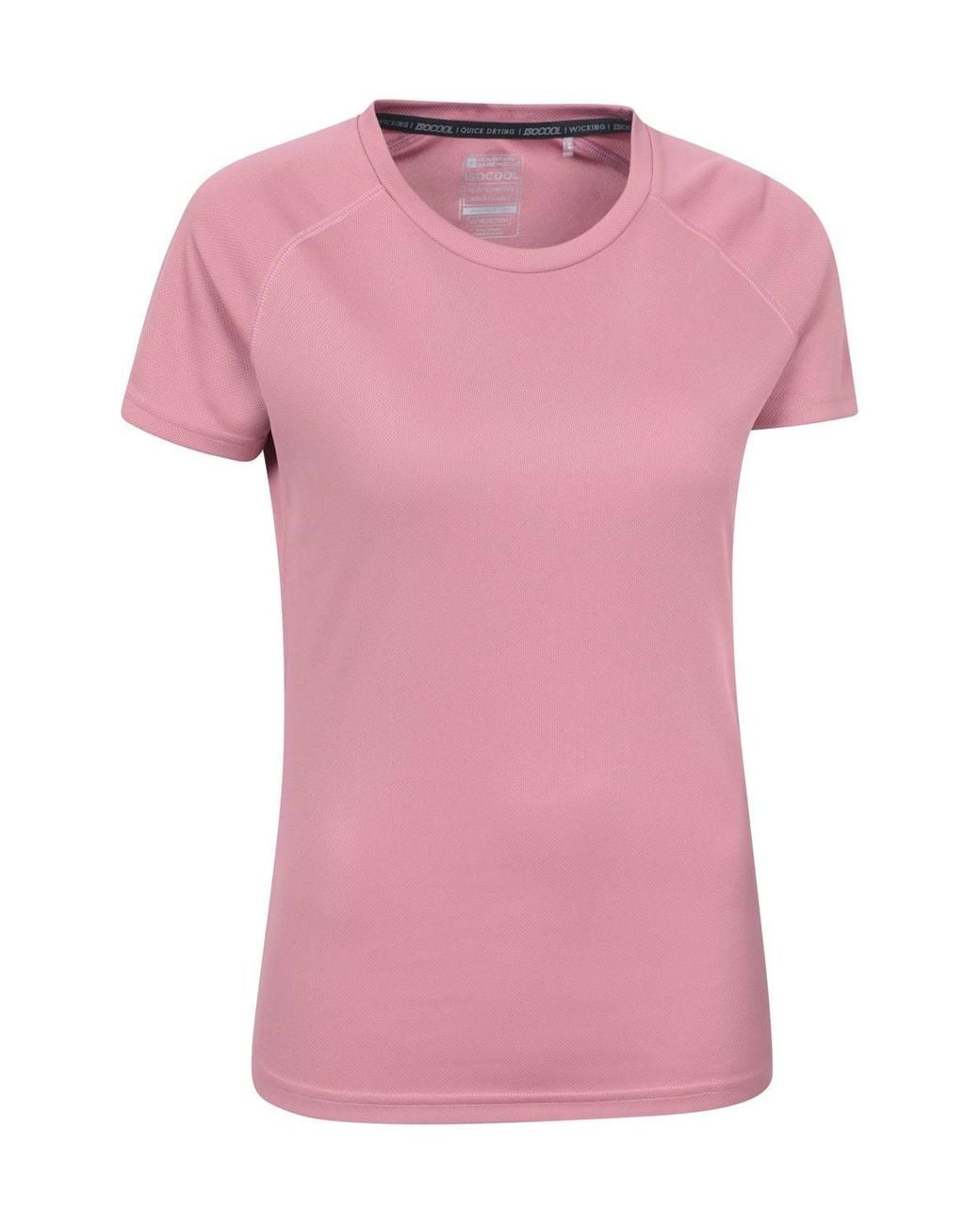 Mountain Warehouse Pink Endurance T-Shirt Lightweight T-Shirt Breathable Top