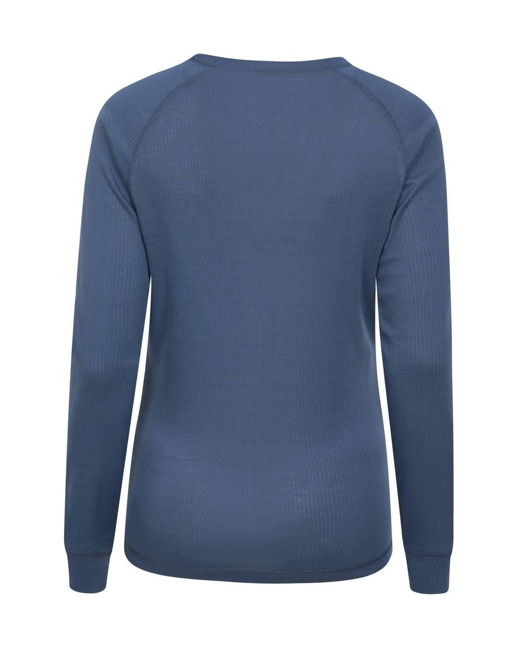 Mountain Warehouse Blue Talus Baselayer Top Long Sleeve Thermal Sweater