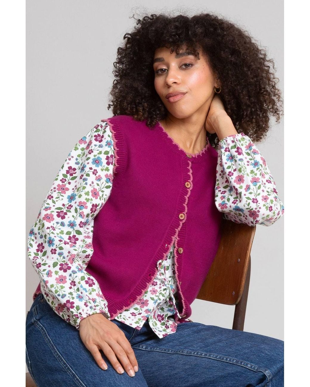 Kite Pink Todber Knit Tank Top