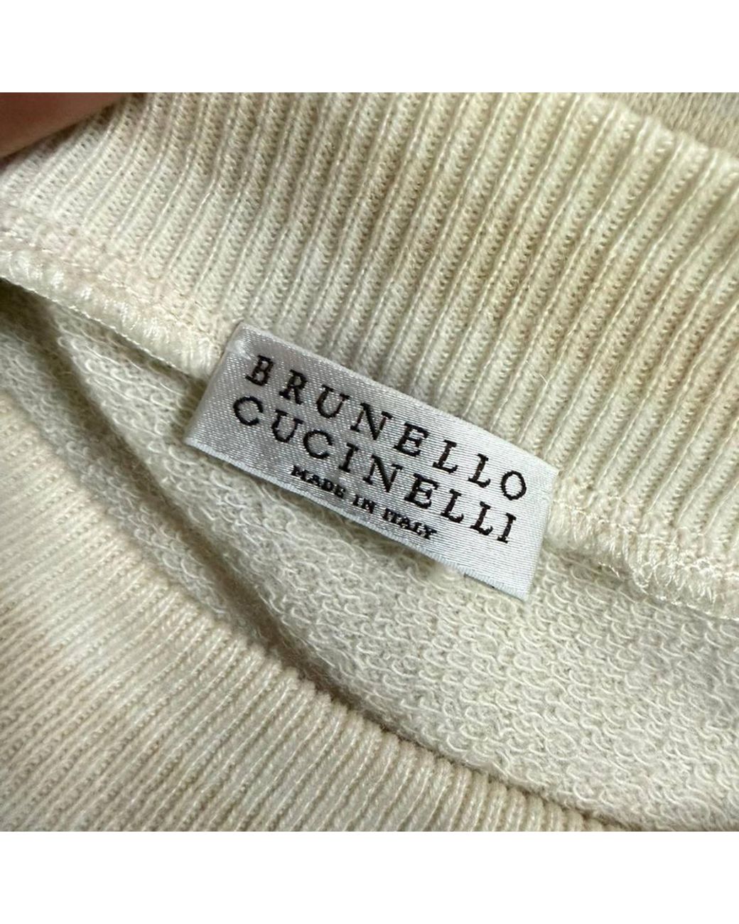 Brunello Cucinelli Natural Preloved Sequinned Sweater Polyamide Dress