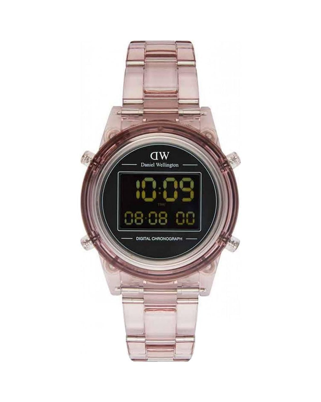Daniel Wellington Pink Dw00100764 Retro Digital 36Mm Quartz Watch