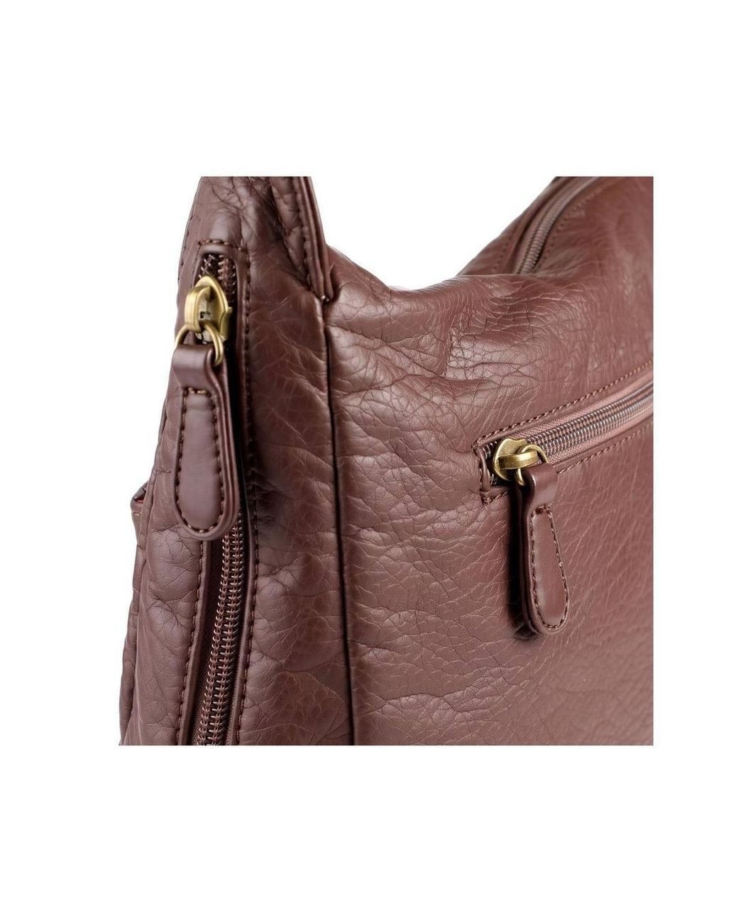 Pavers Brown Cross Body Bag