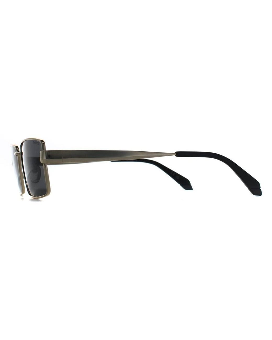 Polaroid Gray Rectangle Polarized Pld 6255/S/X