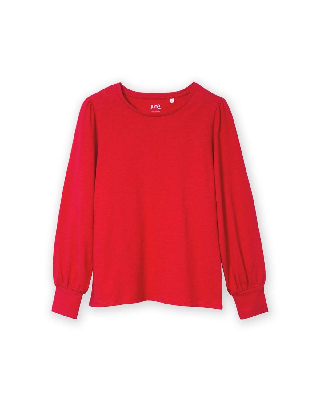 Kite Red Agglestone Slub Jersey Top