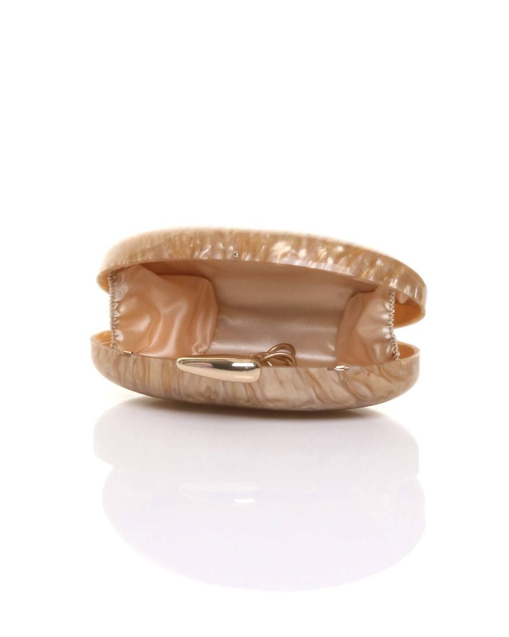 AJVANI Metallic Evening Acrylic Wedding Bridal Prom Party Clutch Marble Effect Bag