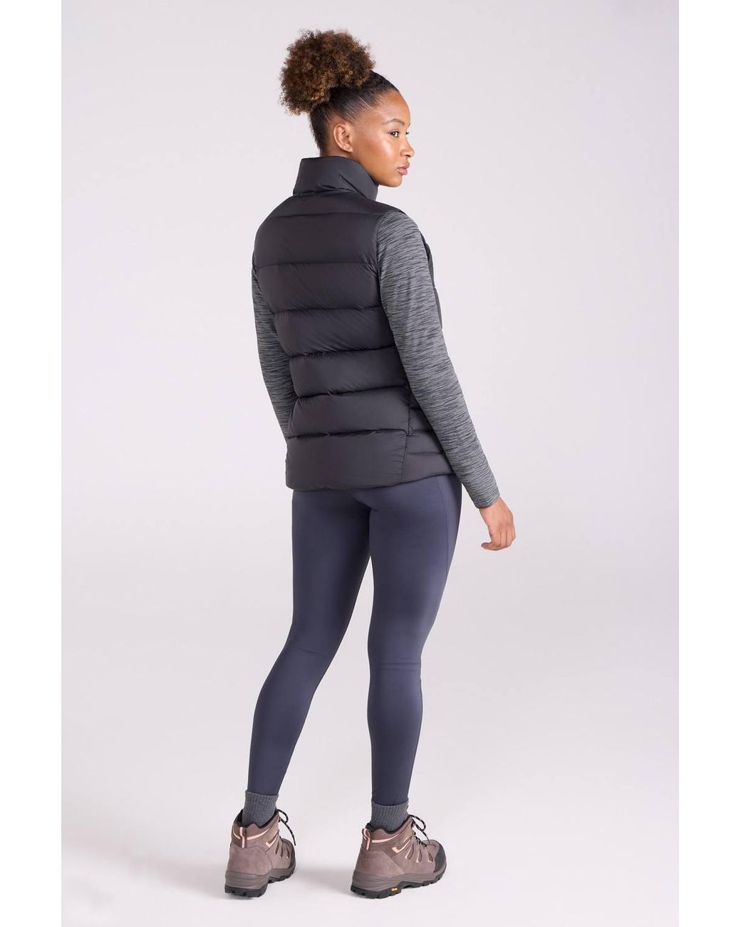 Mountain Warehouse Blue 'Stratus' Water Resistant Warm Down Filled Packable Lightweight Gilet