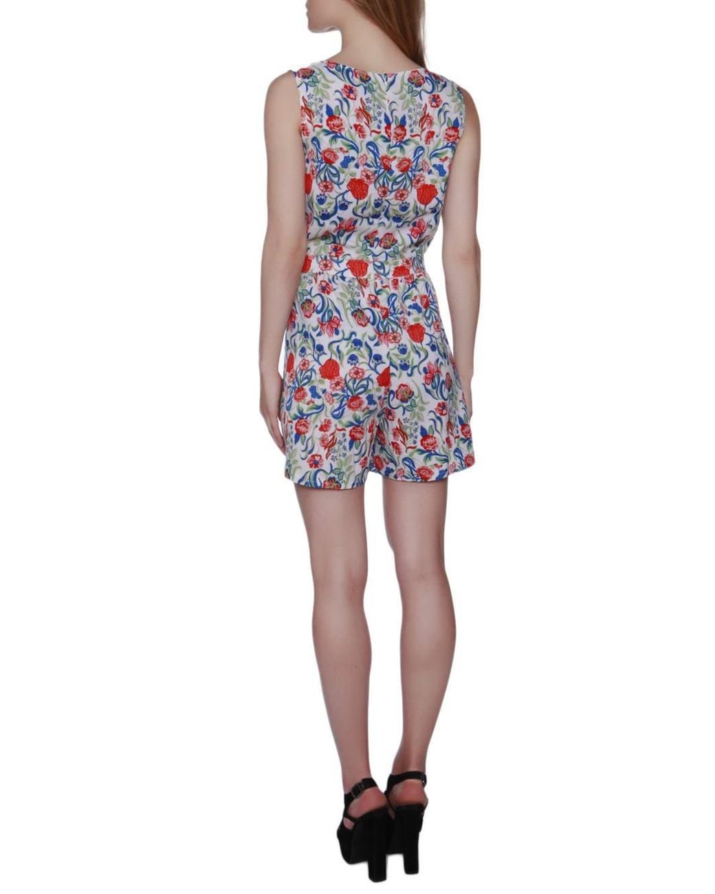 Cutie London Red Evelyn Playsuit Dress