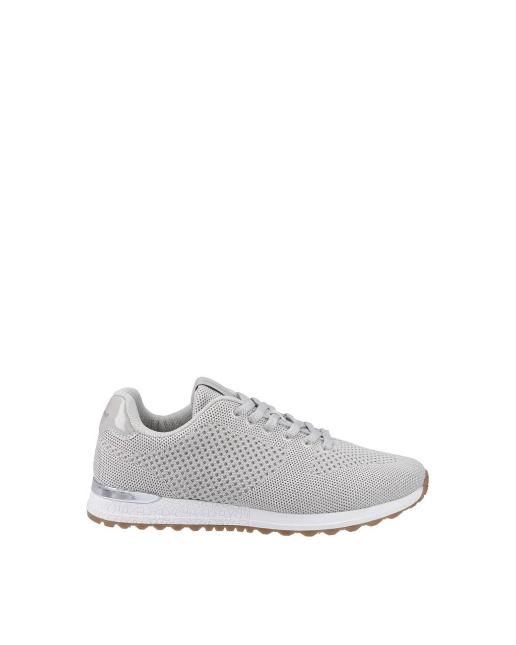 Hush Puppies White Katrina Trainer