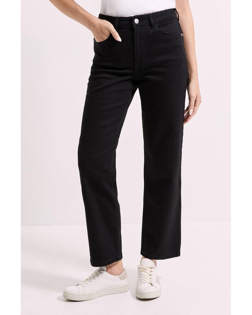 Dorothy Perkins Black Mom Denim Jean