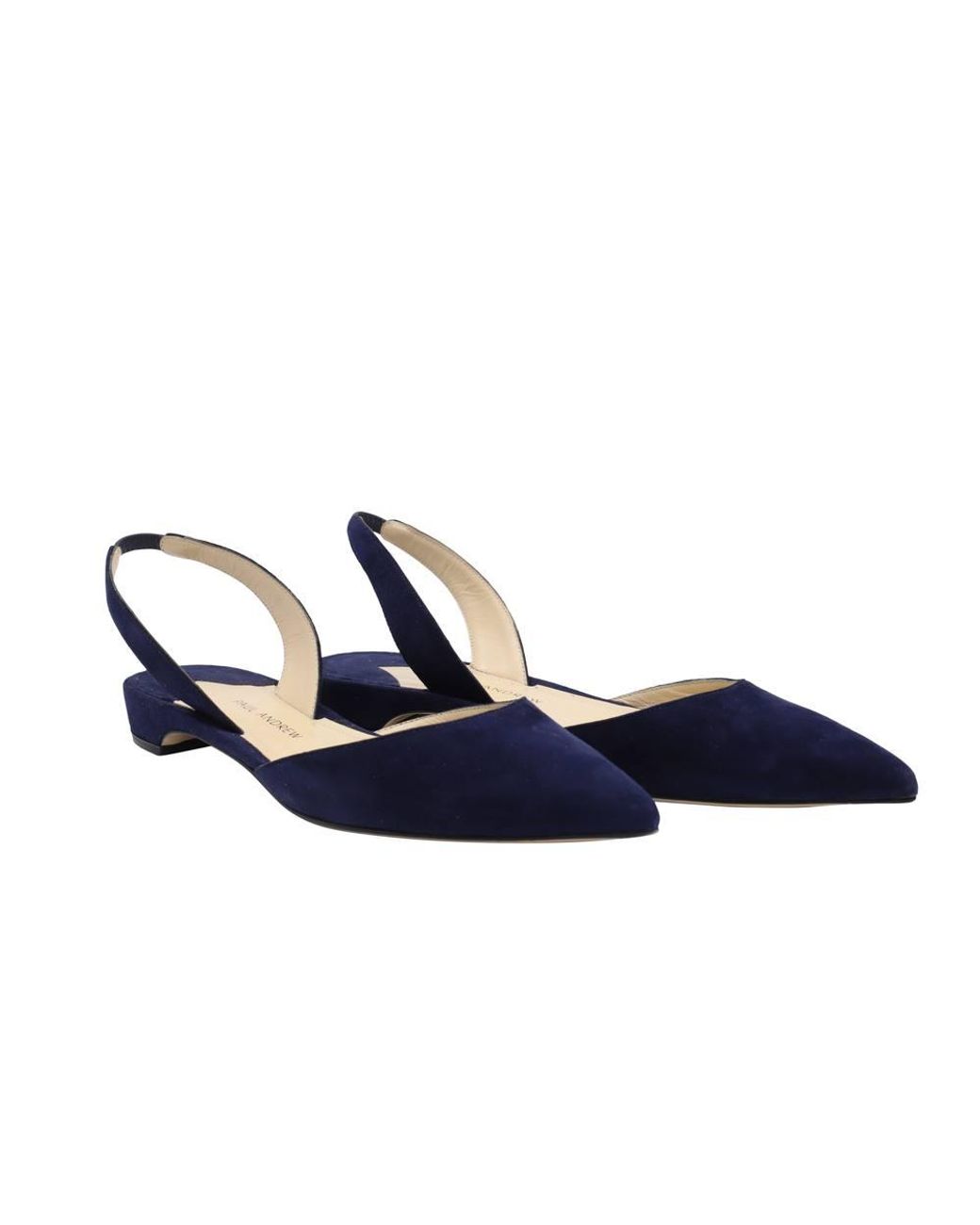 Paul Andrew Blue Preloved Rhea 15 Slingback Sandals