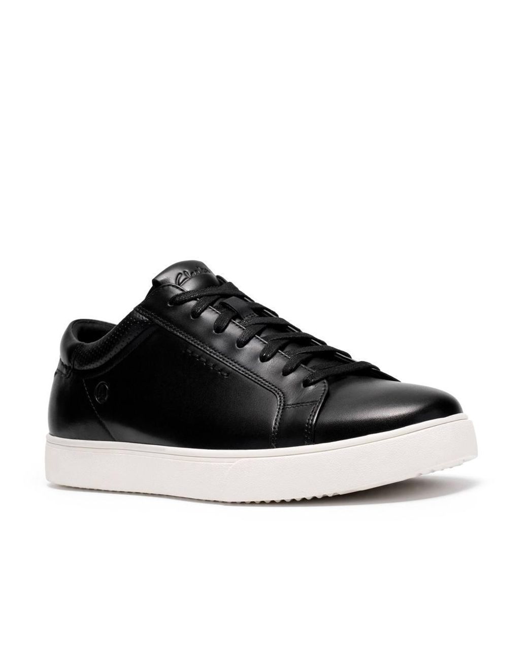 Clarks Black Lydford Lace Trainers, Lace Up for men