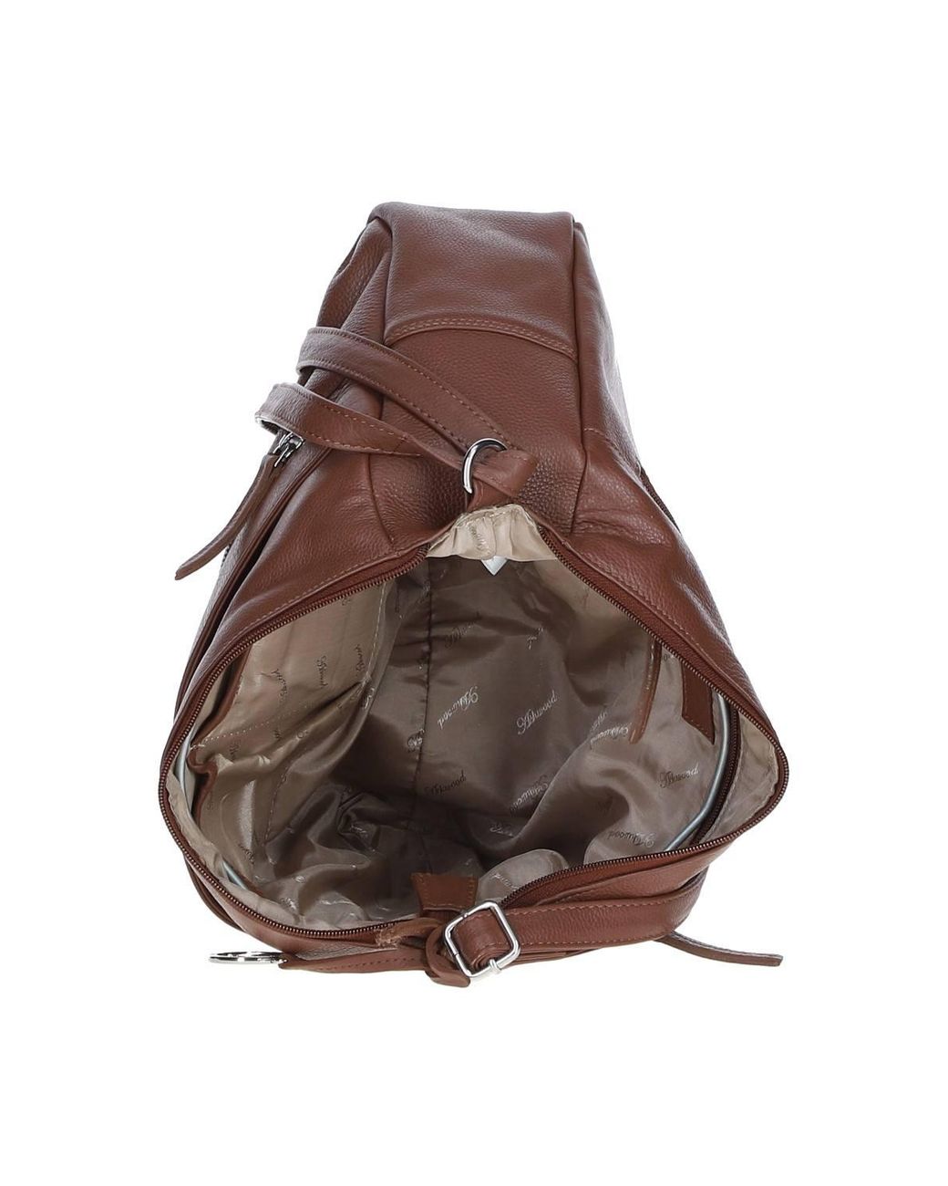 Ashwood Leather Brown 'Meath' Real Leather Shoulder Bag