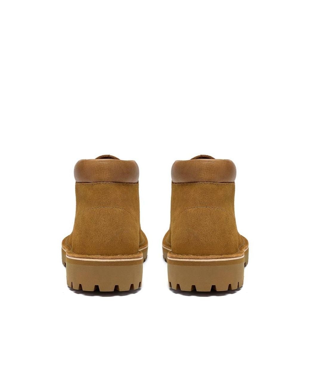 Clarks Brown Dsrt 2456 Rock Light Tan Suede Ankle Boots, Lace Up for men