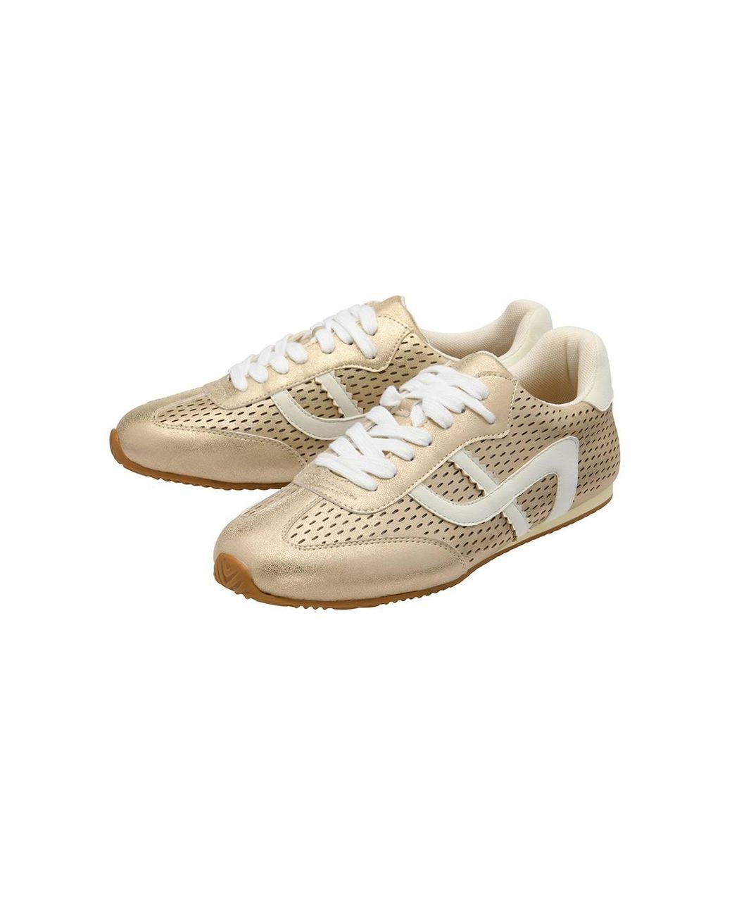Ravel Metallic 'Lemmel' Lace-Up Trainers