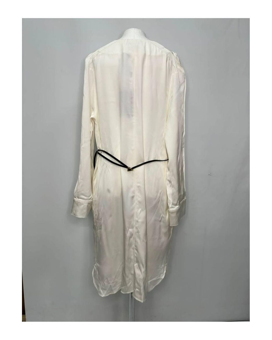 Bottega Veneta Gray Preloved Belt Dress