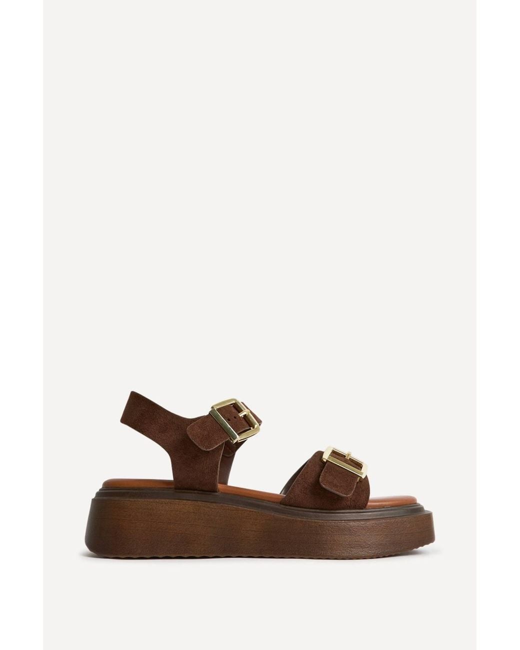 Linzi Brown Preserve Flatform Sandals