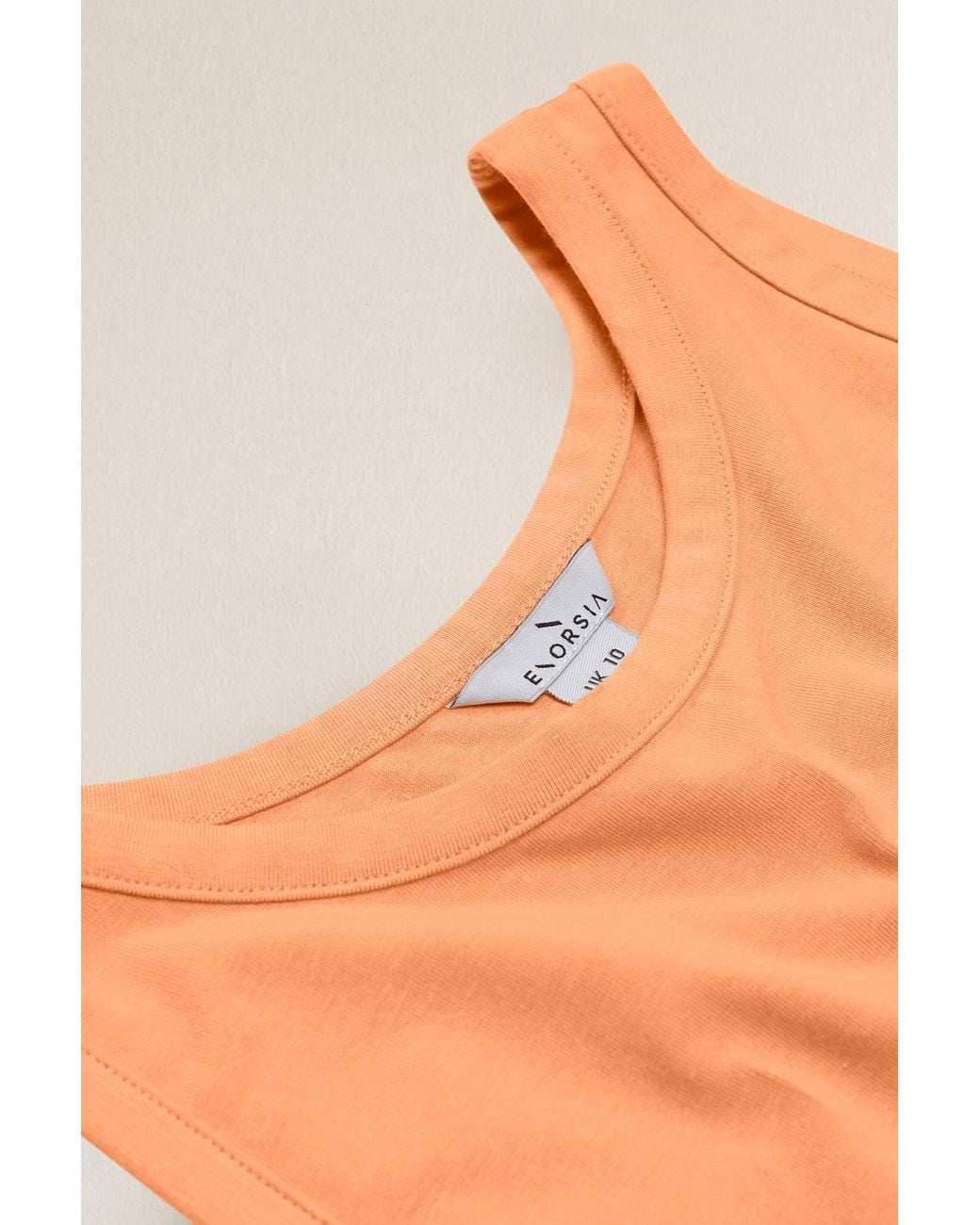 Enorsia Blue Cotton Summer Vest