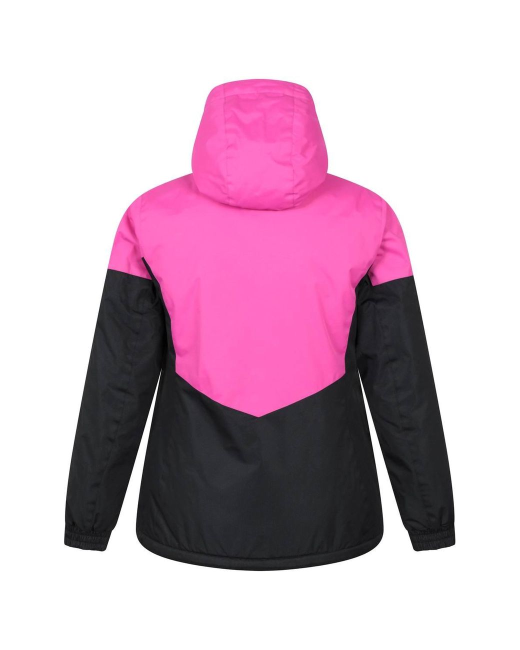 Mountain Warehouse Black Thermal Padded Insulation Adjustable Hood Plain Ski Jacket & Pants Set
