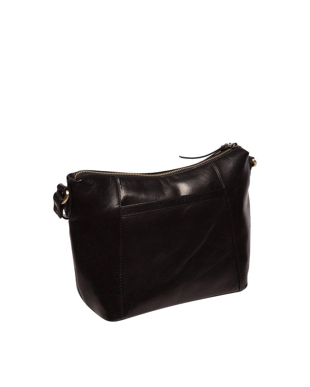 Conkca Blue 'Merrill' Leather Cross Body Bag