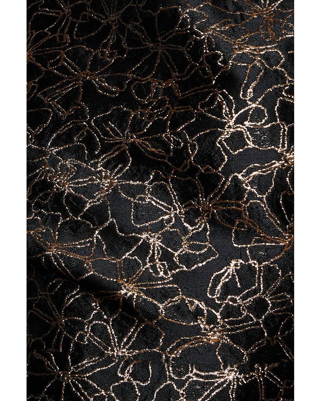 Dorothy Perkins Black Dp Luxe Jacquard Mini Dress