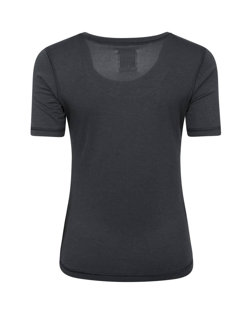 Mountain Warehouse Black 'Keep The Heat' Lightweight Quick Dry Casual Short Sleeve T-Shirt