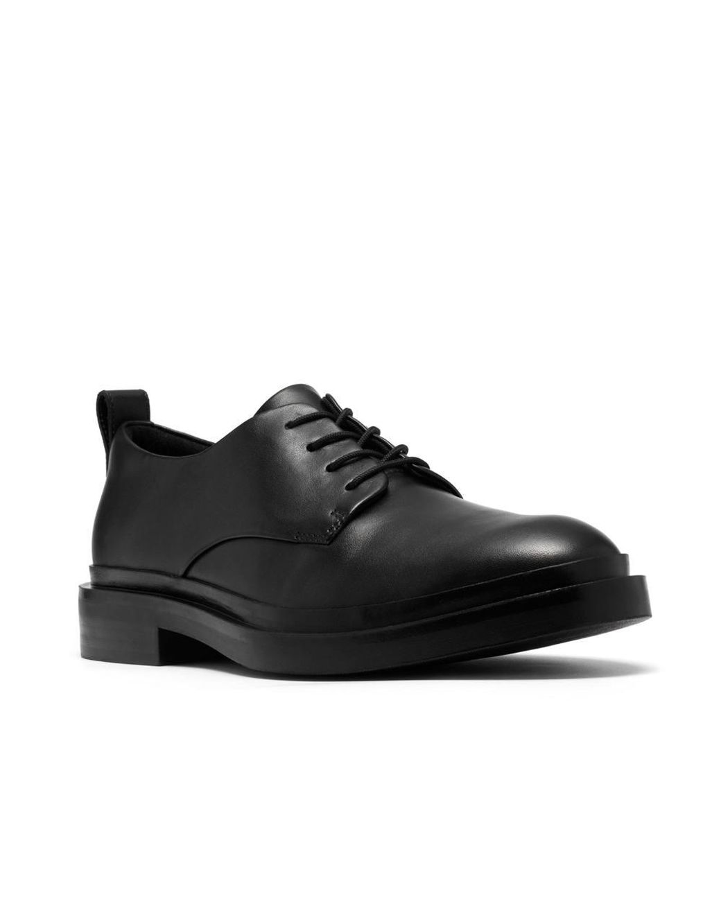 Clarks Black Previa Lace Leather Derby Shoes, Lace Up