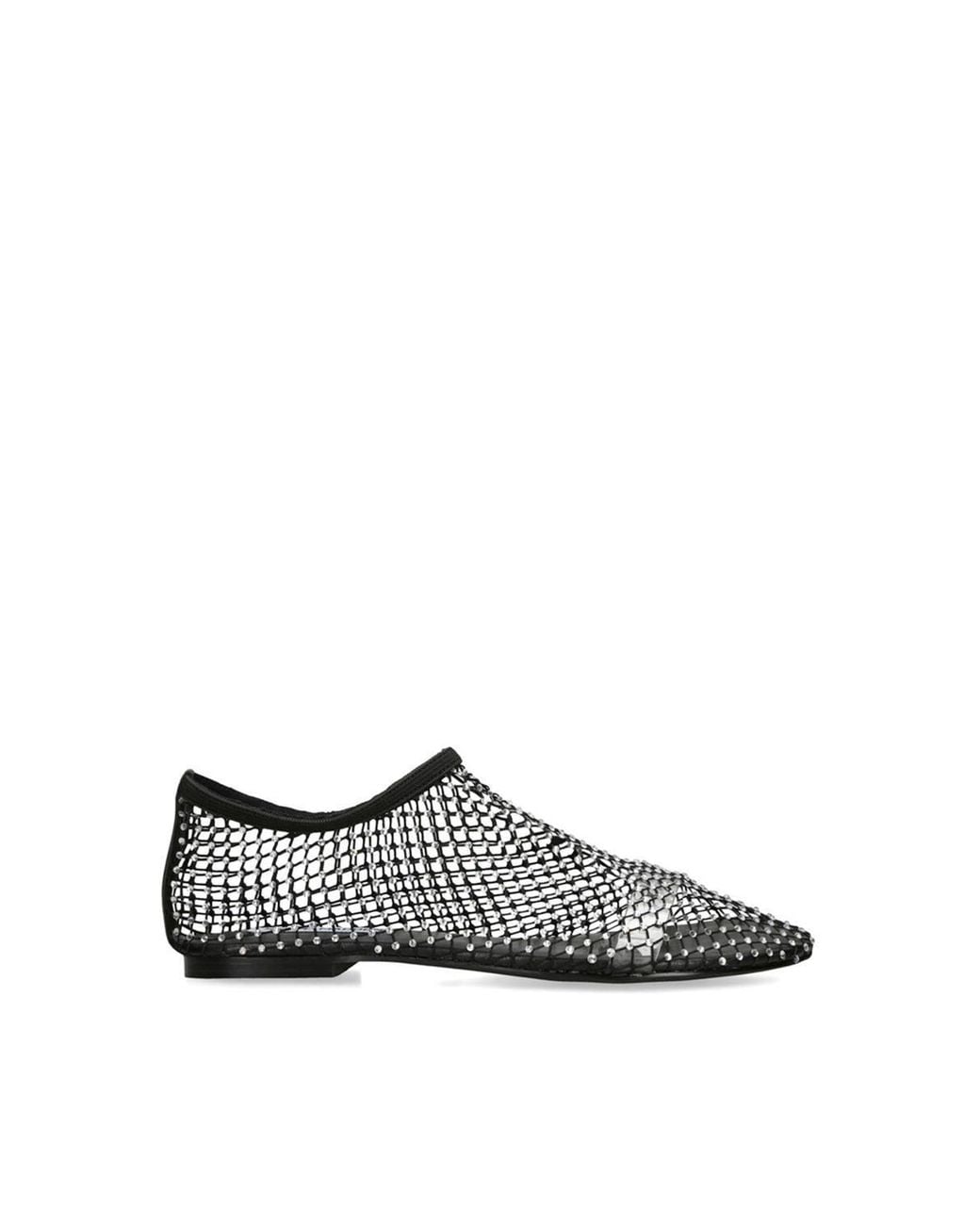 Steve Madden White 'Mino Embellished' Flats