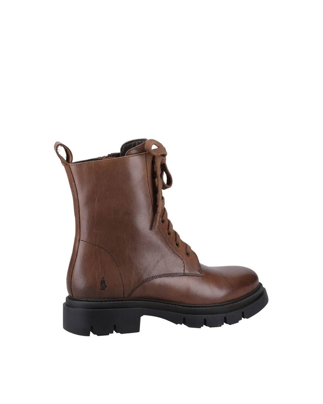 Hush Puppies Brown 'Rhea Lace' Ankle Boots