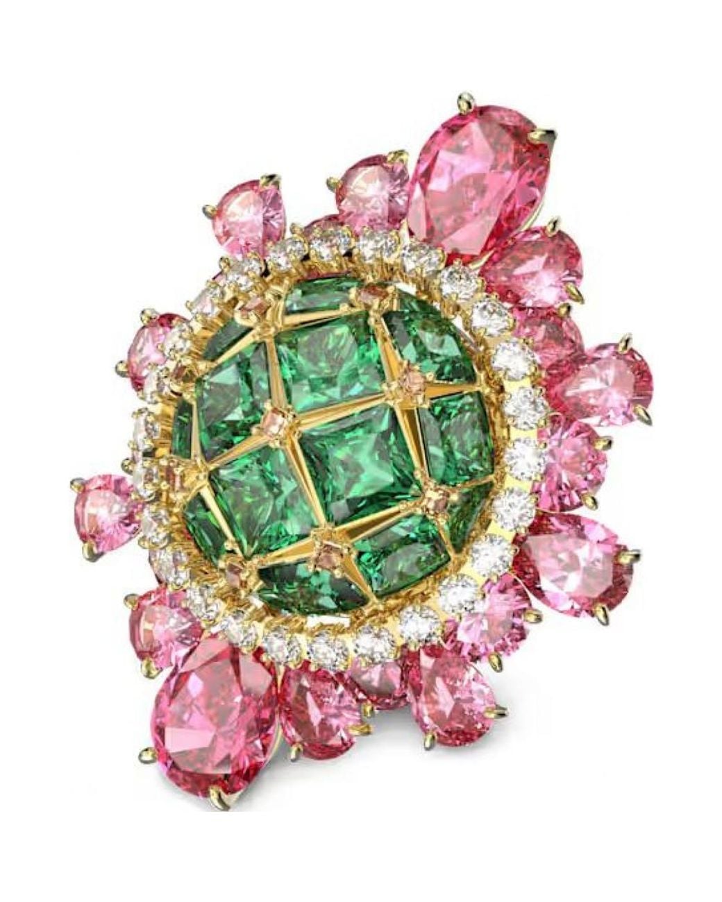 Swarovski Green 5620685 Curious Ring