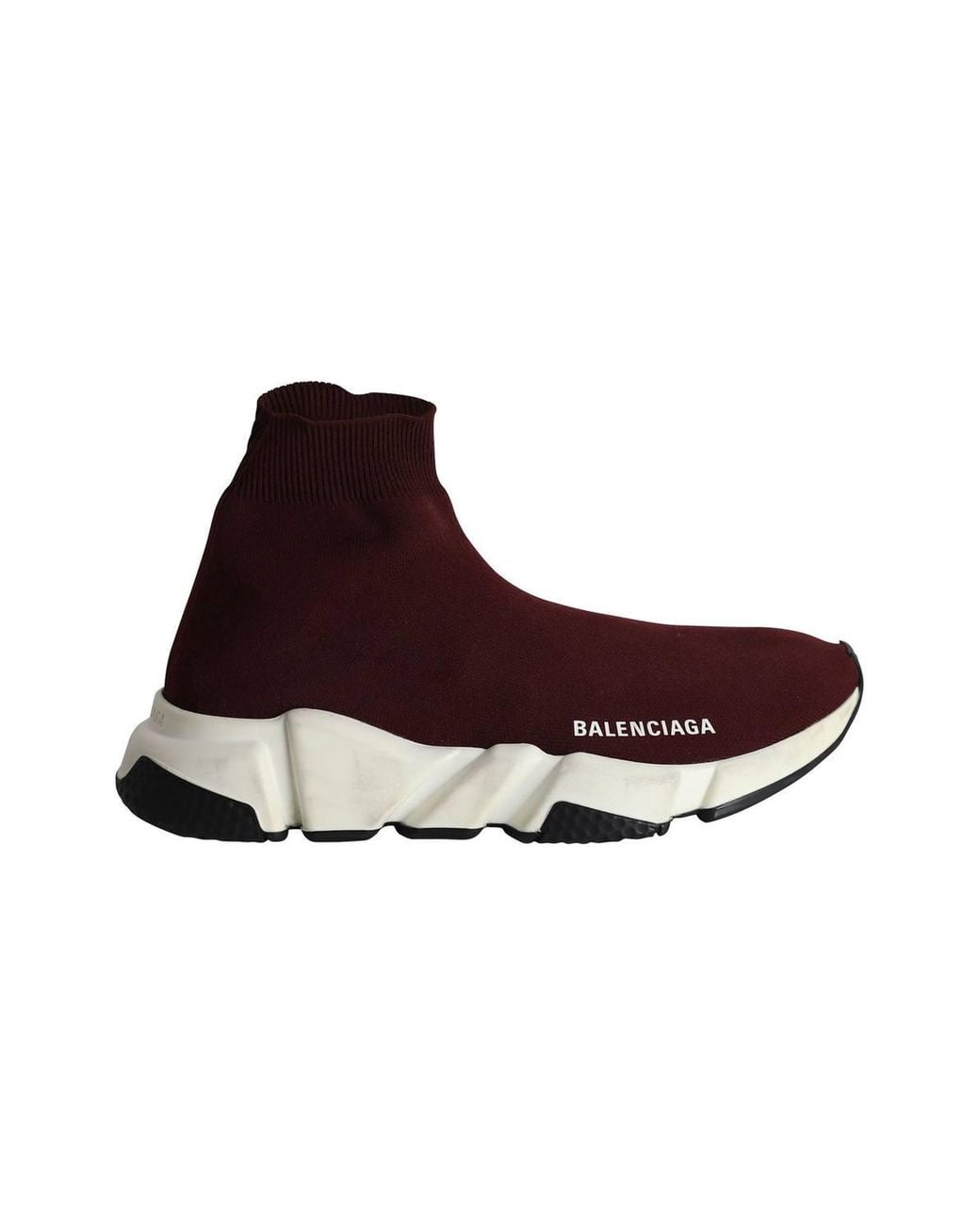 Balenciaga Brown Preloved Speed Sneakers