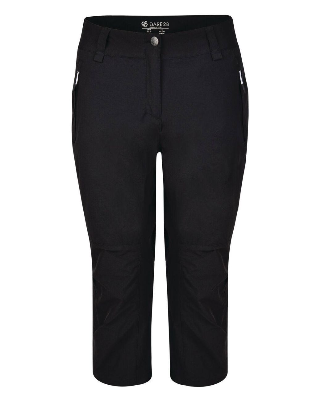 Dare 2b Black 'Melodic Ii' Walking 3/4 Trousers