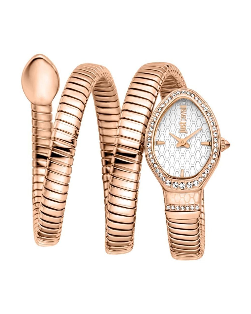 Just Cavalli Metallic Carezza Stainless Steel Case Stainless Steel Quartz
