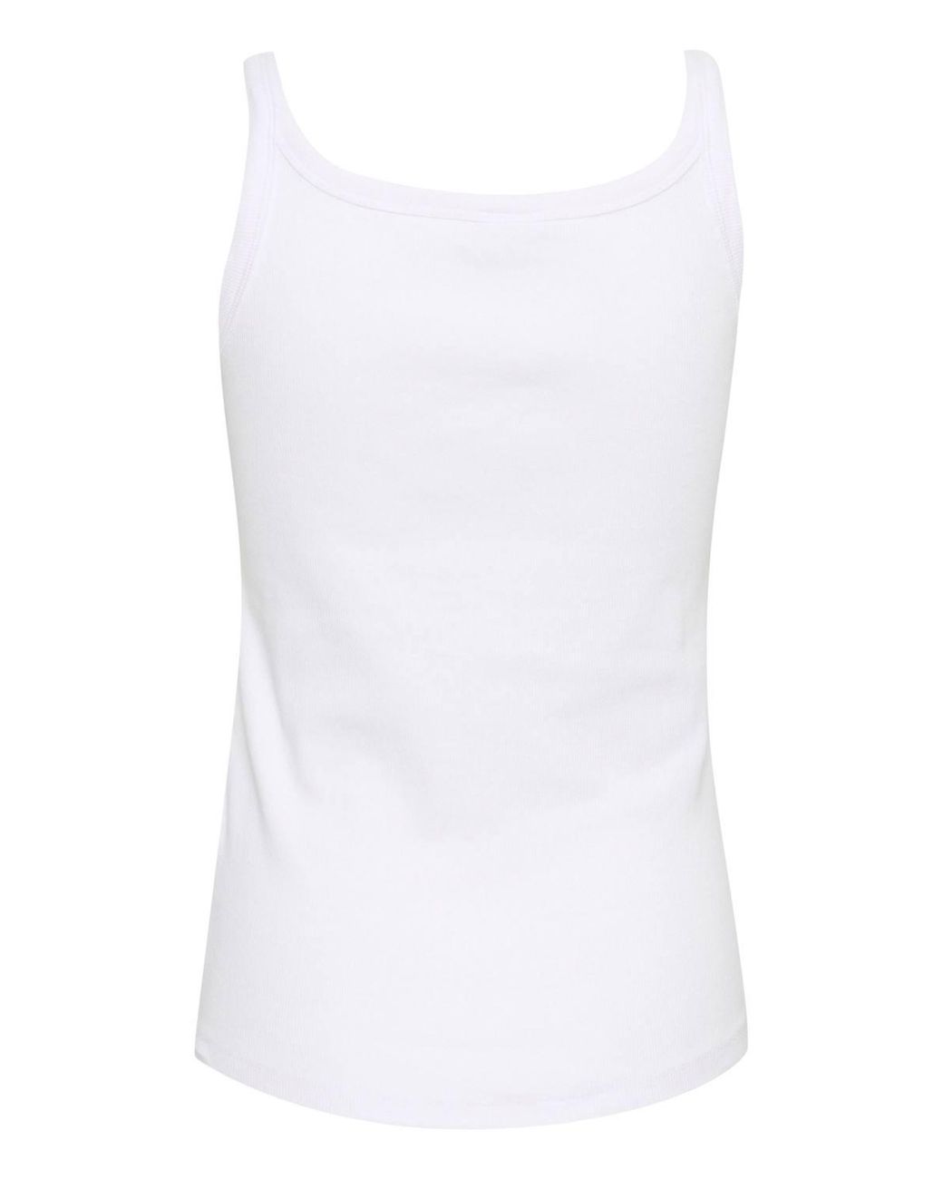 Kaffe Blue Carna Round Neck Tank Top