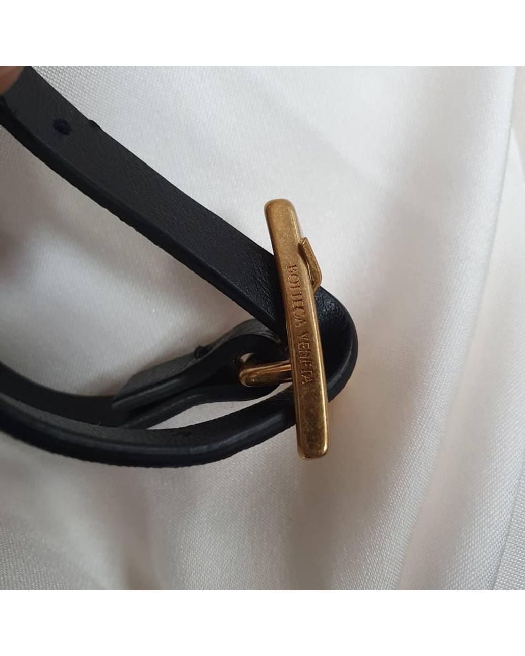 Bottega Veneta Gray Preloved Belt Dress